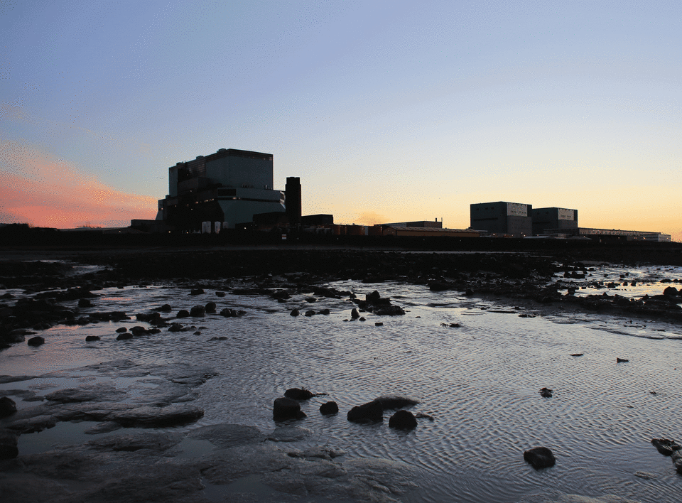 Hinkley Point, where the UK's new nuclear power station is being built: Getty