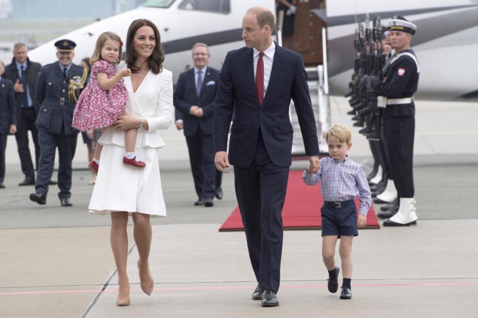 The young royal family in Warsaw earlier this year. (Arthur Edwards/Pool/Getty Images)