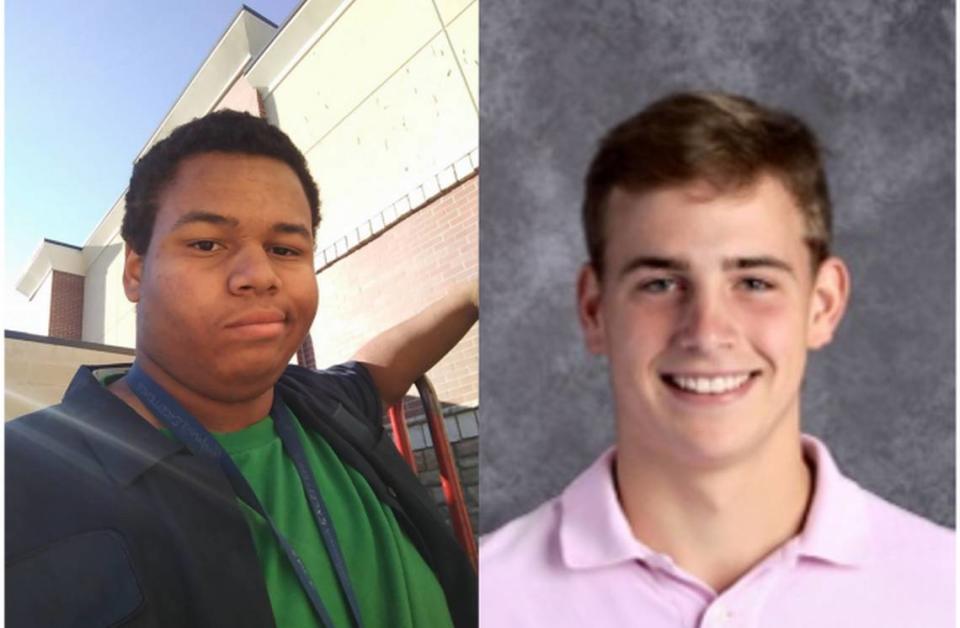 Samuel Siebuhr, left, and Matthew Bloskey were killed in the Oct. 6, 2018 traffic crash in Overland Park.