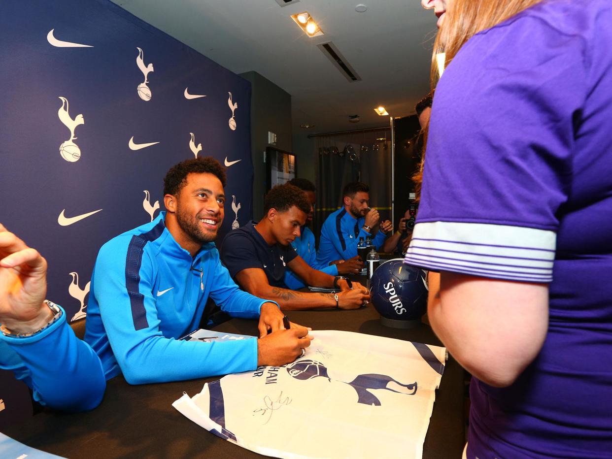 Mousa Dembele is currently on tour with Tottenham in America: Getty