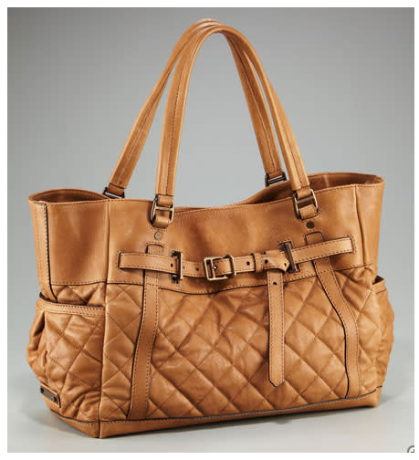 Burberry Quilted Diaper Bag