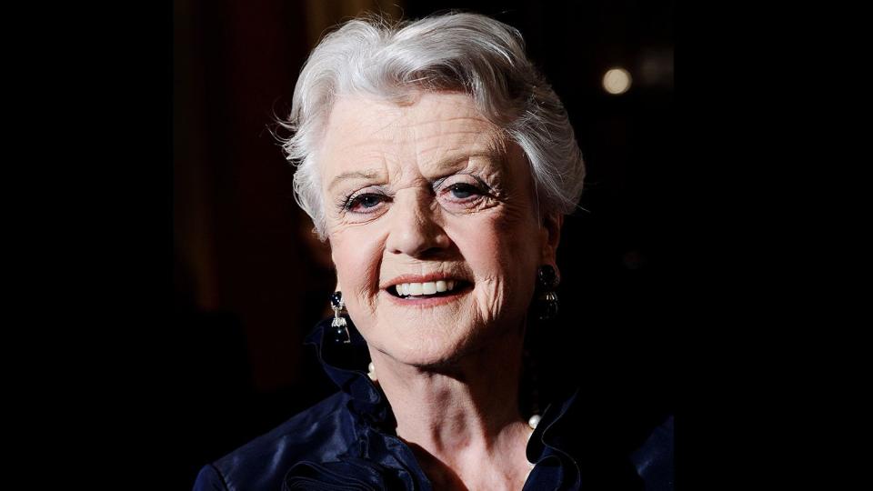 LONDON, ENGLAND - MARCH 13: Actress Angela Lansbury poses in the press room during The Olivier Awards 2011 at Theatre Royal on March 13, 2011 in London, England. (Photo by Ian Gavan/Getty Images)