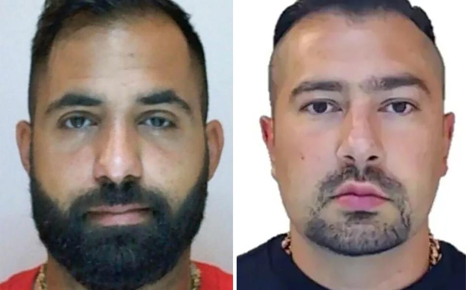 Kurdish-Swedish gangsters Ismail Abdo and Rawa Majid