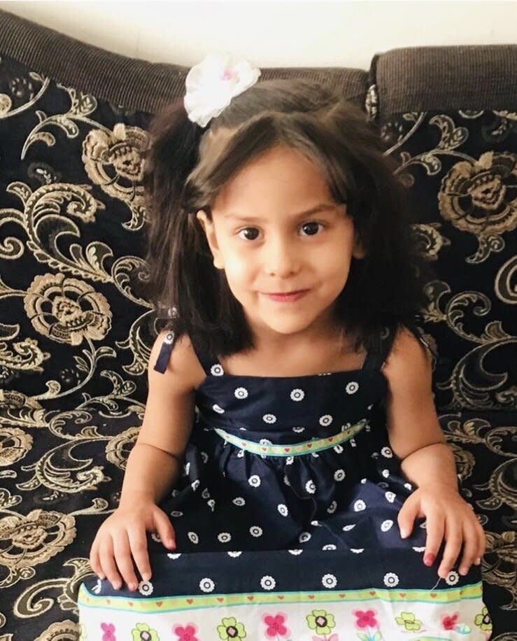 Ali Alwahabi's 3-year-old daughter, pictured above, suffers from asthma and other breathing-related complications. She is trapped in Yemen with two siblings and her mother. (Photo: Photo provided by Ali Alwahabi)