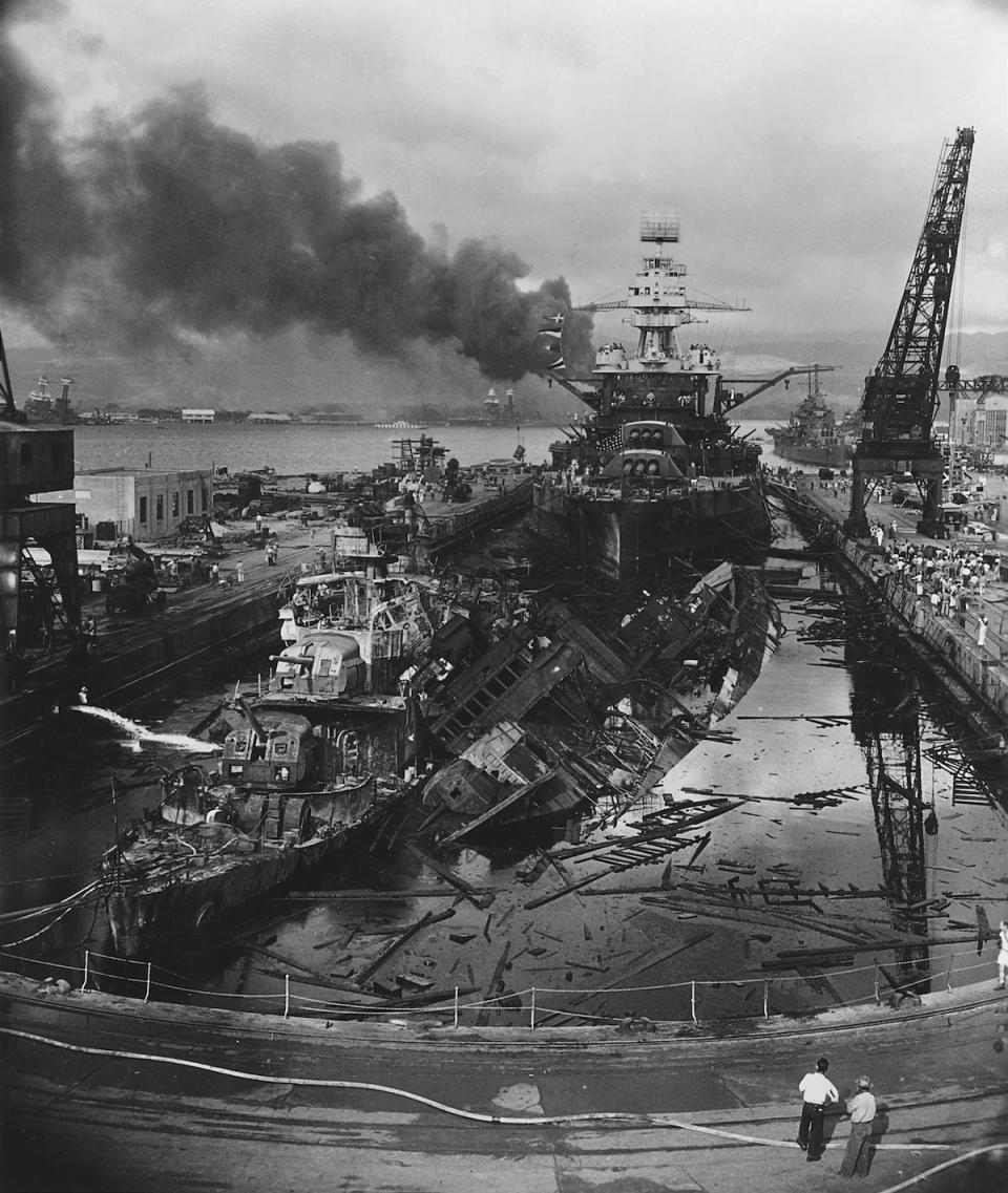 USS Pennsylvania after Pearl Harbor