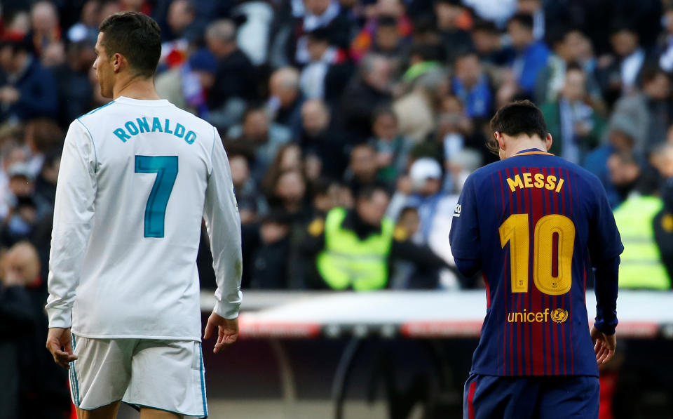 A longform docuseries about Cristiano Ronaldo and Lionel Messi? Yes please. (REUTERS/Stringer)