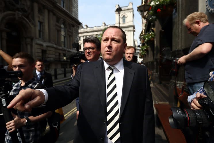 Mike Ashley is facing a legal challenge over an alleged £15m business deal (Carl Court/Getty Images)