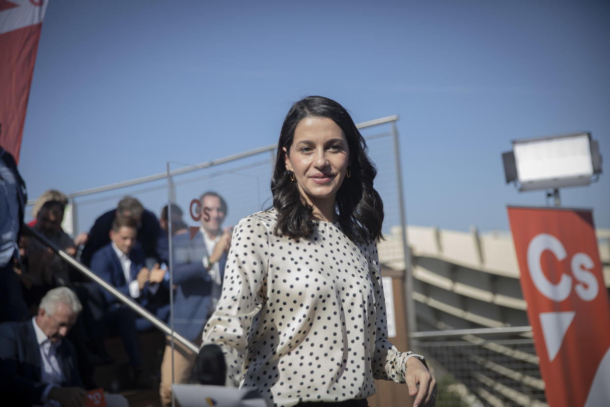 Inés Arrimadas, presidenta de Ciudadanos. (Foto: Maria Jose Lopez / Europa Press / Getty Images).