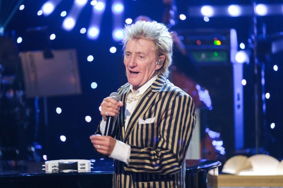 Rod Stewart performing at ‘Hootenanny’ (BBC Studios / Michael Leckie)