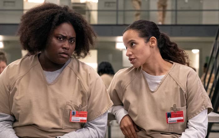 Screenshot from "Orange Is the New Black"