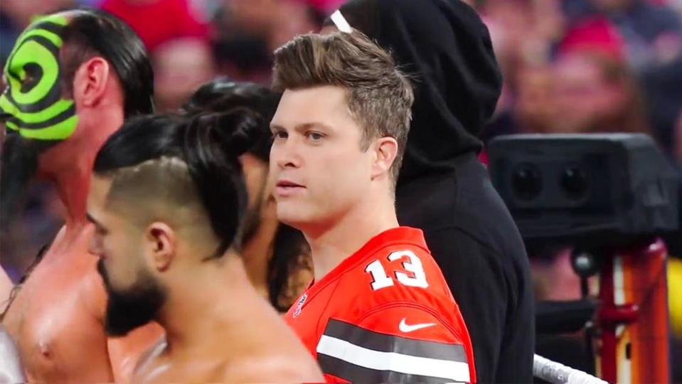 WrestleMania 35: Michael Che and Colin Jost Lose to Braun Strowman