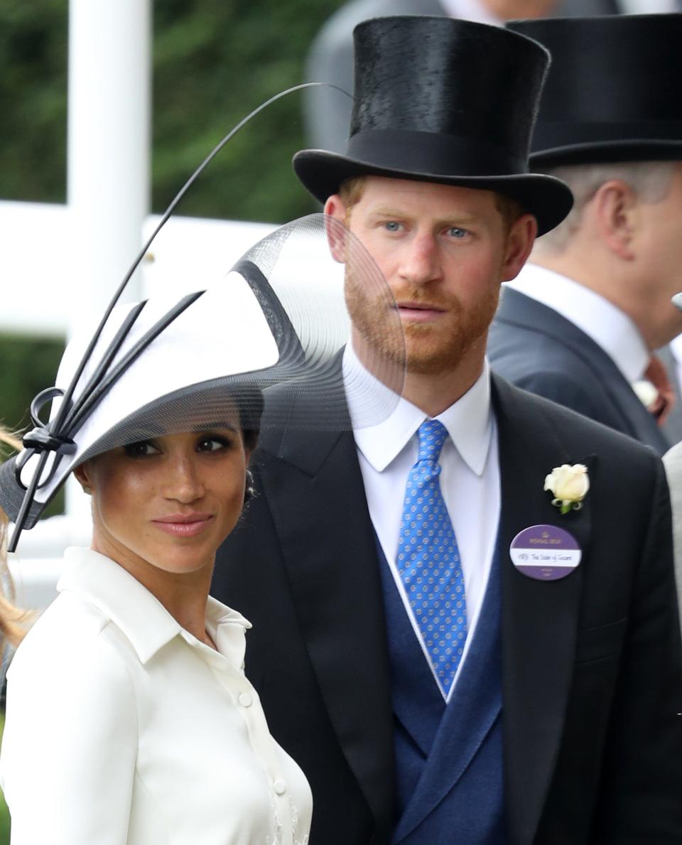 Prince Harry and Meghan Markle royal ascot