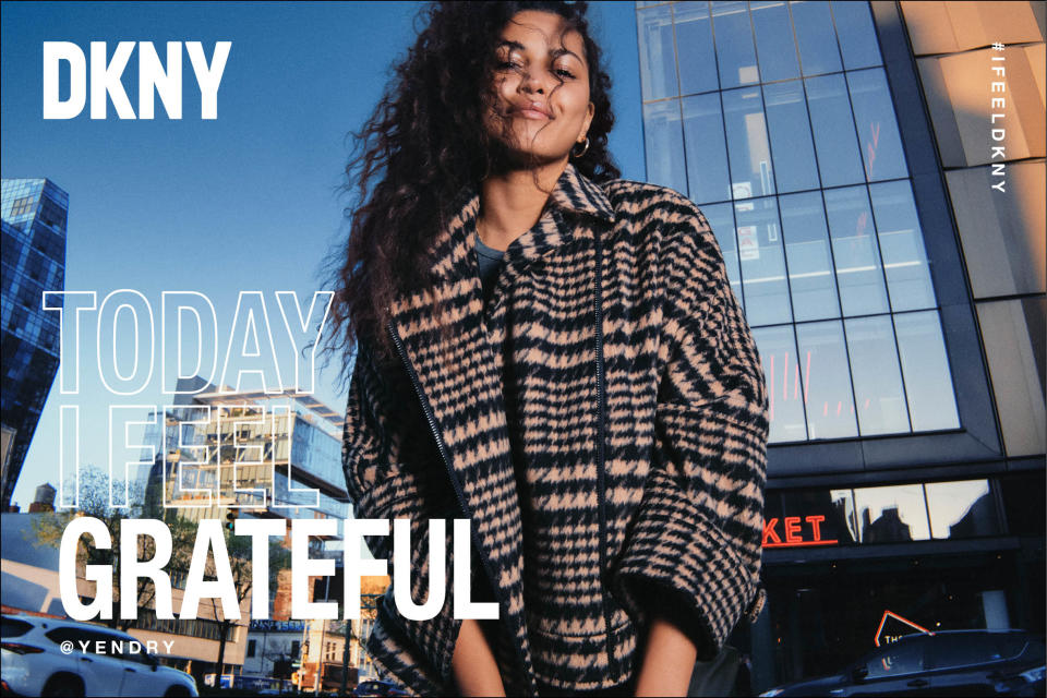 DKNY’s fall image featuring Yendry. - Credit: courtesy shot