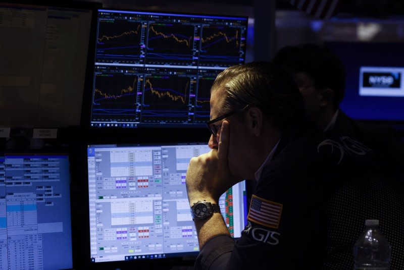 Markets were flat at the start of trading Friday after investment bank ING said the latest data on jobs showed a mixed picture for the U.S. economy. File photo by John Angelillo/UPI