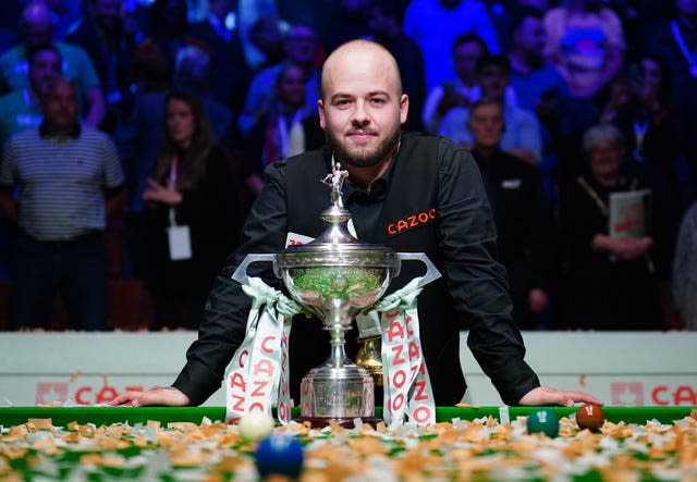 Luca Brecel won the World Snooker Championship last year