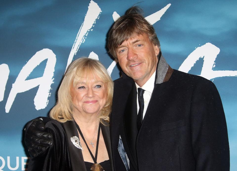 Cirque du Soleil: Amaluna Press Night, Royal Albert Hall Photo Shows: Judy Finnigan and Richard Madeley