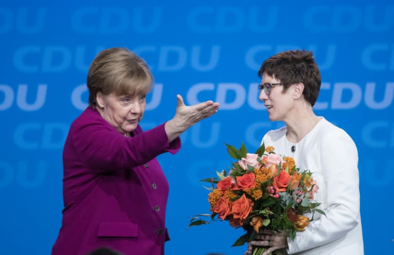 Rather than wait to be pushed out, Merkel may look ultimately to hand over the crown and some people took her choice of Saarland's state leader Annegret Kramp-Karrenbauer as CDU secretary general as a move to anoint an eventual successor