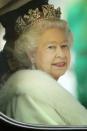 <p> Queen Elizabeth wore these large diamond drops at the State Opening of Parliament in 2012—likely for the first time. </p>