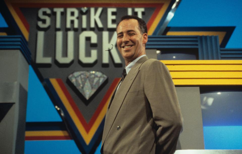 Michael Barrymore was the host of Strike It Lucky. (Fremantle Media/Shutterstock)