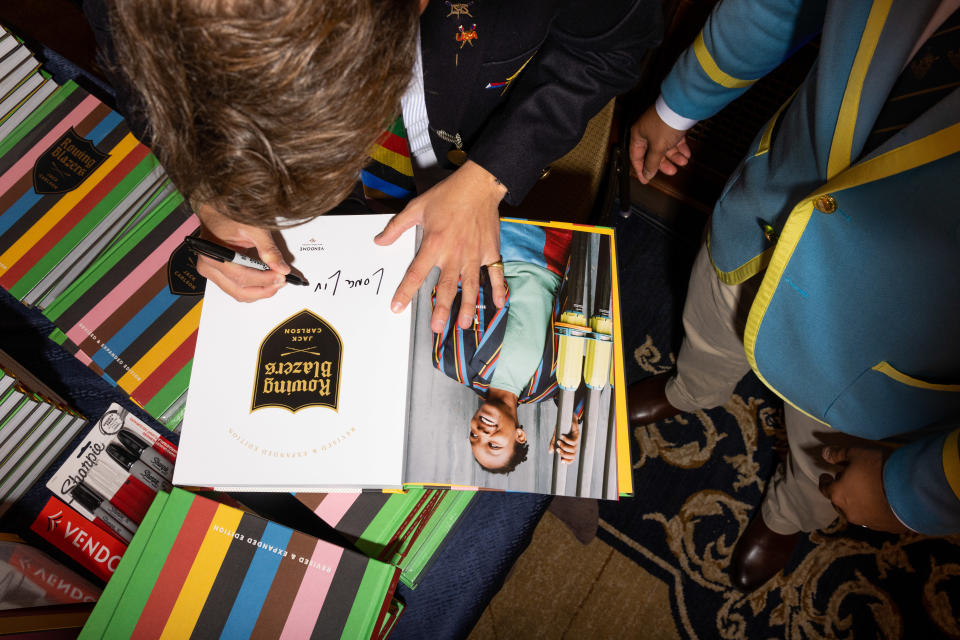 Rowing Blazers book signing