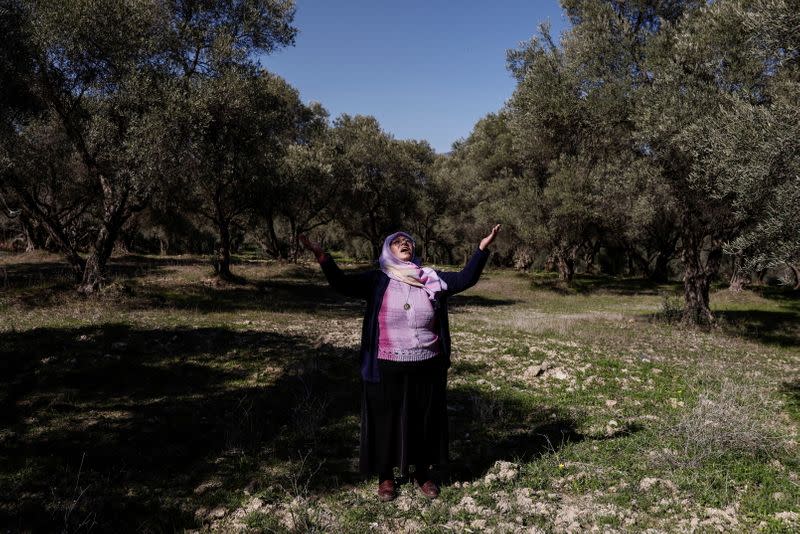 The Wider Image: Turkish olive farmer battles to save her land from coal mine