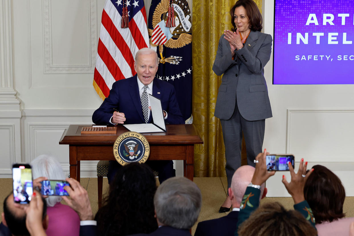 Joe Biden; Kamala Harris Chip Somodevilla/Getty Images