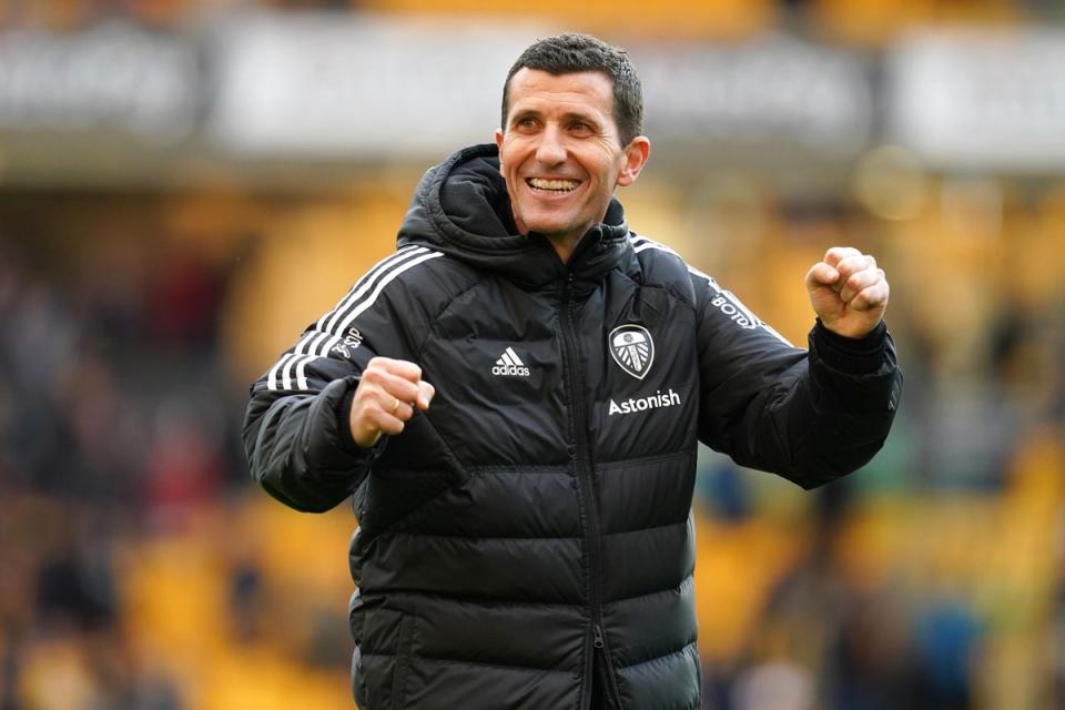 Leeds boss Javi Gracia is delighted with the contribution of all of his wingers (Nick Potts/PA) (PA Wire)