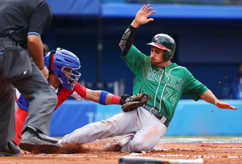 Baseball - Men - Opening Round - Group A - Mexico v Dominican Republic