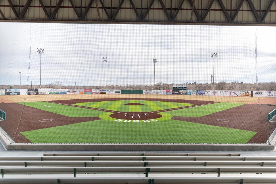 Hobbs Field at the Runyon Sports Complex has been outfitted with upgrades including converting the infield to artificial turf.