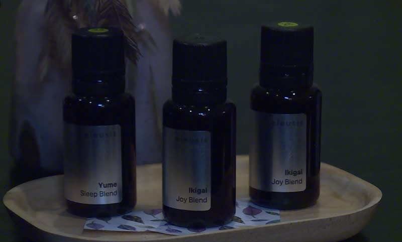 Elena Roadhouse, co-owner of Nodoguru, also developed a line of holistic skin car products, March 2024 (KOIN)