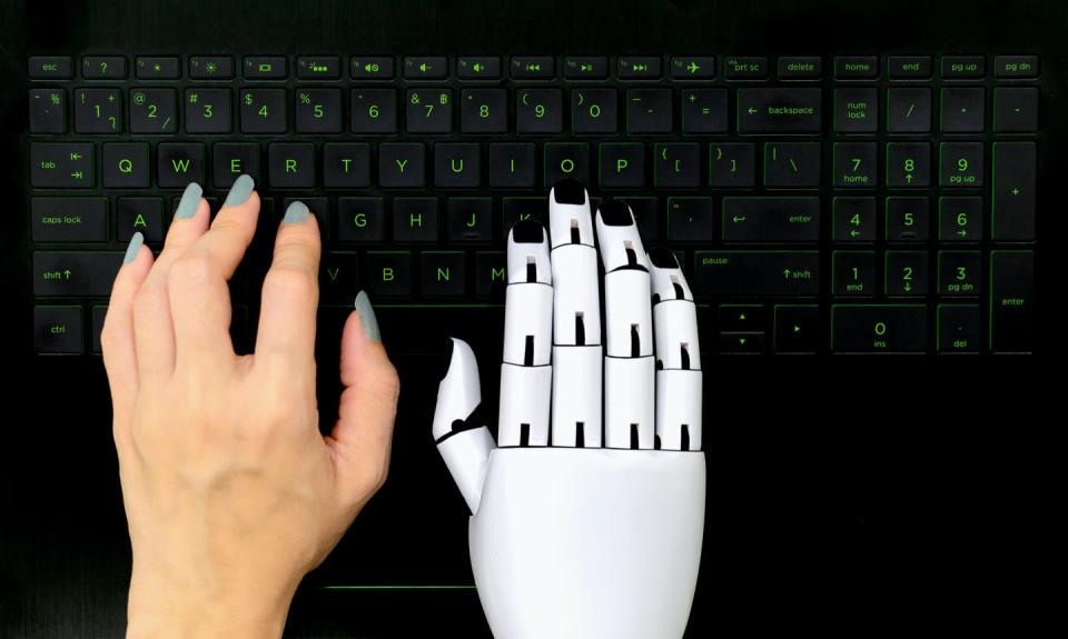 Professional writers were more open to using AI to help them write if it meant being able to increase their productivity, and therefore their income. (Shutterstock)