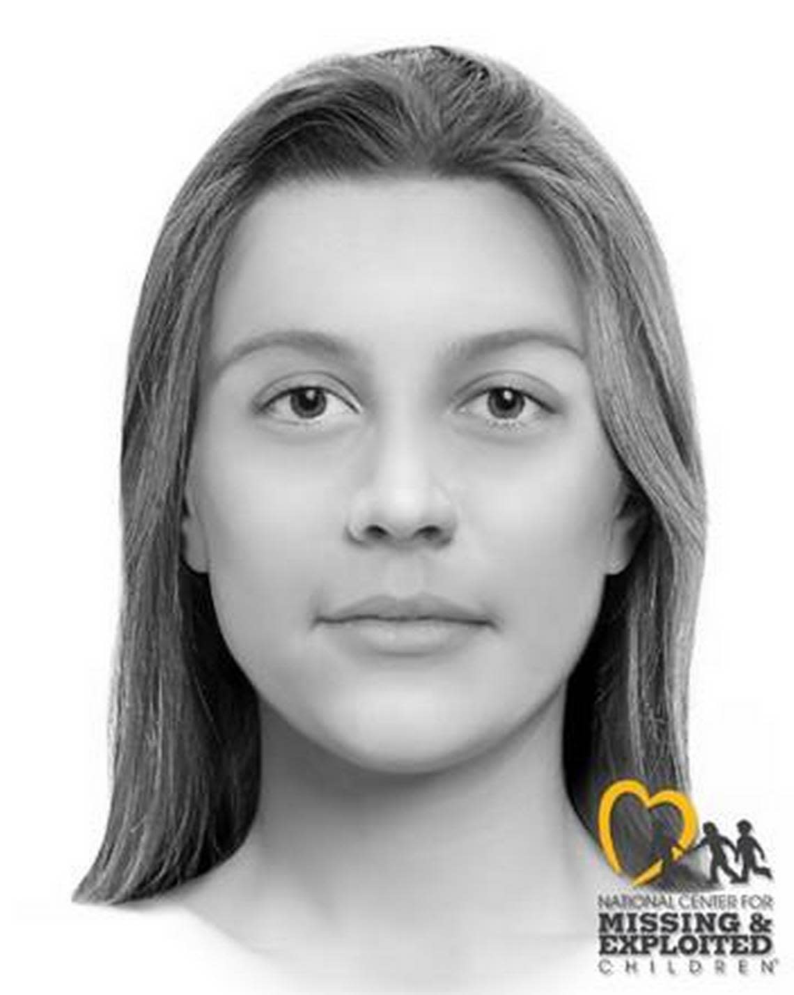 A facial reconstruction of what the Jane Doe found in New Mexico may have looked like. National Center for Missing and Exploited Children.