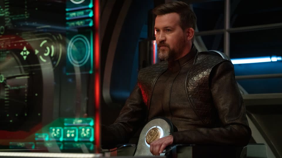 Kenneth Mitchell as Aurellio in 'Star Trek:Discovery.' - Michael Gibson/CBS