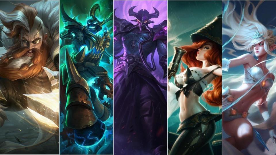 champions to in each role for League of Patch 12.17