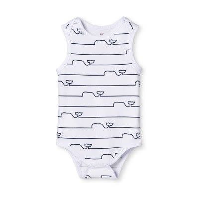 Baby Whale Line Sleeveless Bodysuit