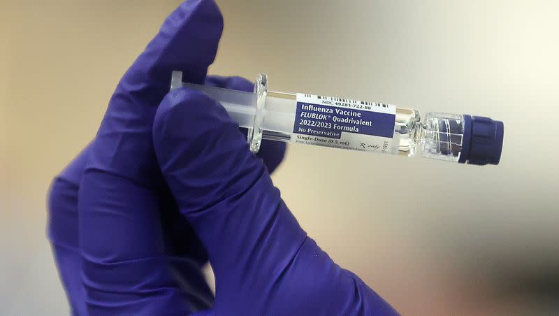 Salt Lake County’s health department urged vaccinations on Tuesday as it reported five deaths from influenza this year and 353 hospitalizations.