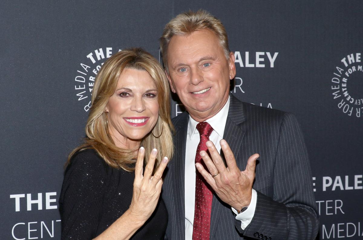 Pat Sajak & VannaWhite visited Coors - Colorado Rockies