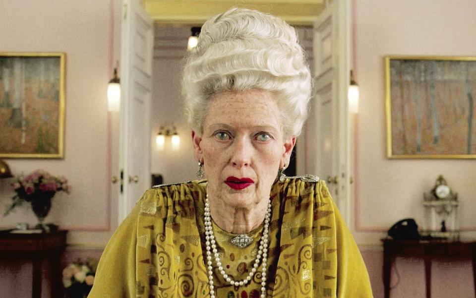 "Grand Budapest Hotel": Tilda Swinton