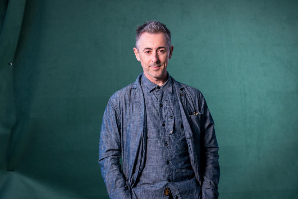 EDINBURGH, SCOTLAND - AUGUST 29:  Scottish-American actor, author, and activist Alan Cumming attends a photocall at Edinburgh International Book Festival on August 29, 2015 in Edinburgh, Scotland.  (Photo by Roberto Ricciuti/Getty Images)