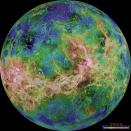 The hemispheric view of Venus, as revealed by more than a decade of radar investigations culminating in the 1990-1994 Magellan mission