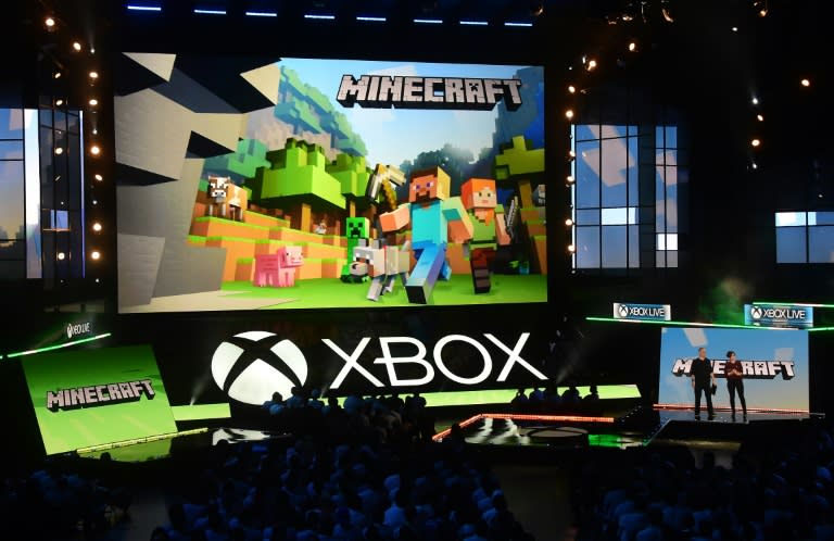 Lors de la conférence de presse Xbox E3 2016 de Microsoft au Galen Center de Los Angeles, Californie, le 13 juin 2016 (FREDERIC J. BROWN)