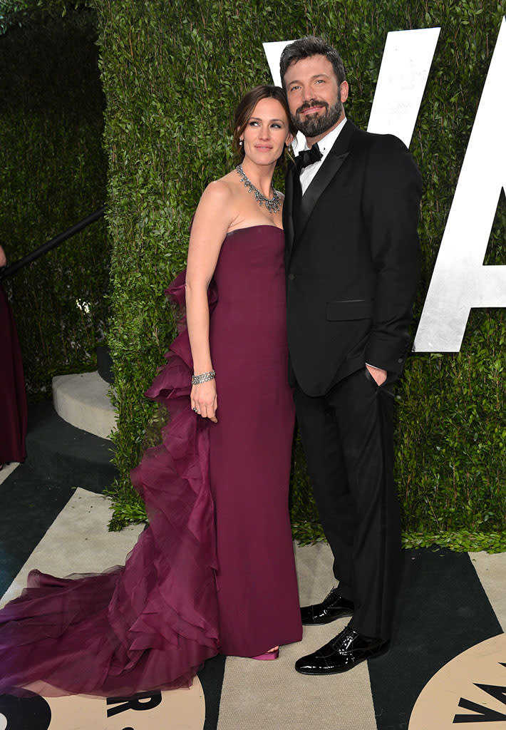 2013 Vanity Fair Oscar Party Hosted By Graydon Carter - Arrivals: Jennifer Garner and Ben Affleck