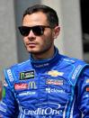 May 23, 2019; Concord, NC, USA; NASCAR Cup Series driver Kyle Larson (42) during practice for the Coca-cola 600 at Charlotte Motor Speedway. Mandatory Credit: Jasen Vinlove-USA TODAY Sports