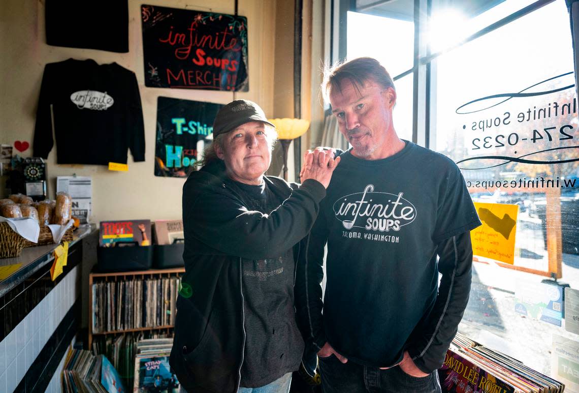 Infinite Soups co-owners Wendy Clapp and Todd Deshazo have created hundreds, if not thousands, of soups in their 15 years in downtown Tacoma. Cheyenne Boone/Cheyenne Boone/The News Tribune