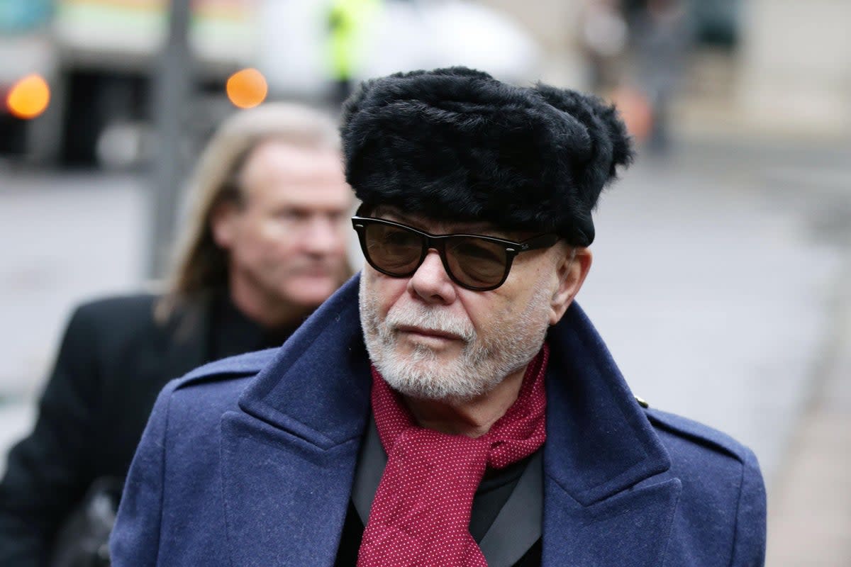 Disgraced pop star Gary Glitter, pictured in 2015 (PA)