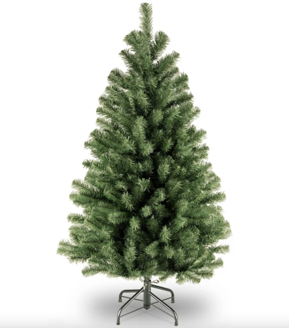 National Tree Company 4-Foot North Valley Spruce Artificial Christmas Tree (Photo via Bed Bath & Beyond)