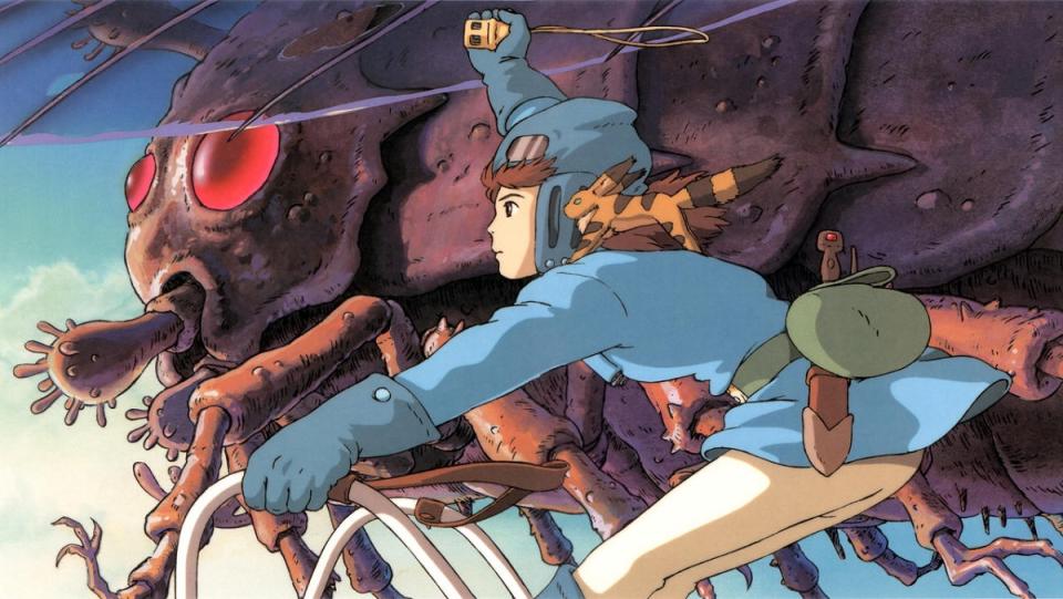 Nausicaa valley of the wind poster