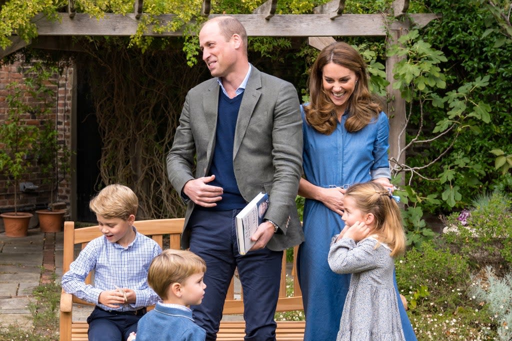 Kate, William and family (Kensington Palace via Getty Images)