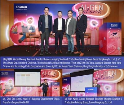 4. Canon Hong Kong invited business leaders around the globe to unleash the infinite potentiality of AI across diverse industries and harness the capabilities of AI beyond process automation.