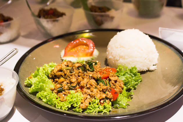 Kaffir & Lime - Thai Basil Minced Chicken Jasmine Rice